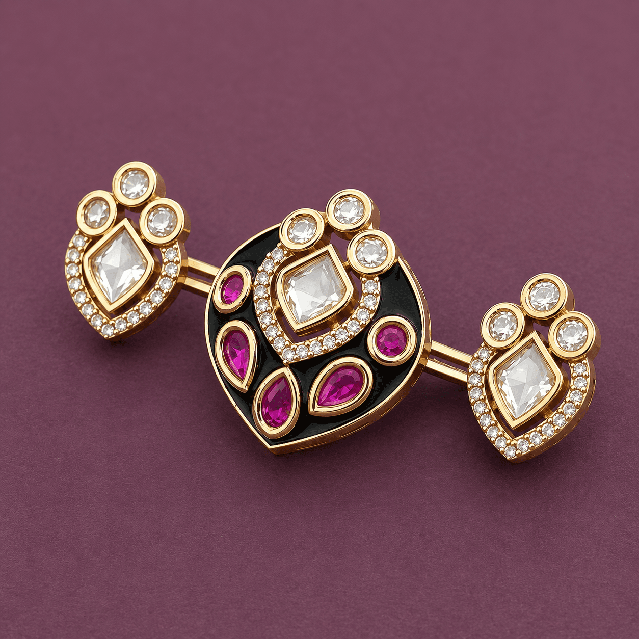 Orion Ring in Ruby Green